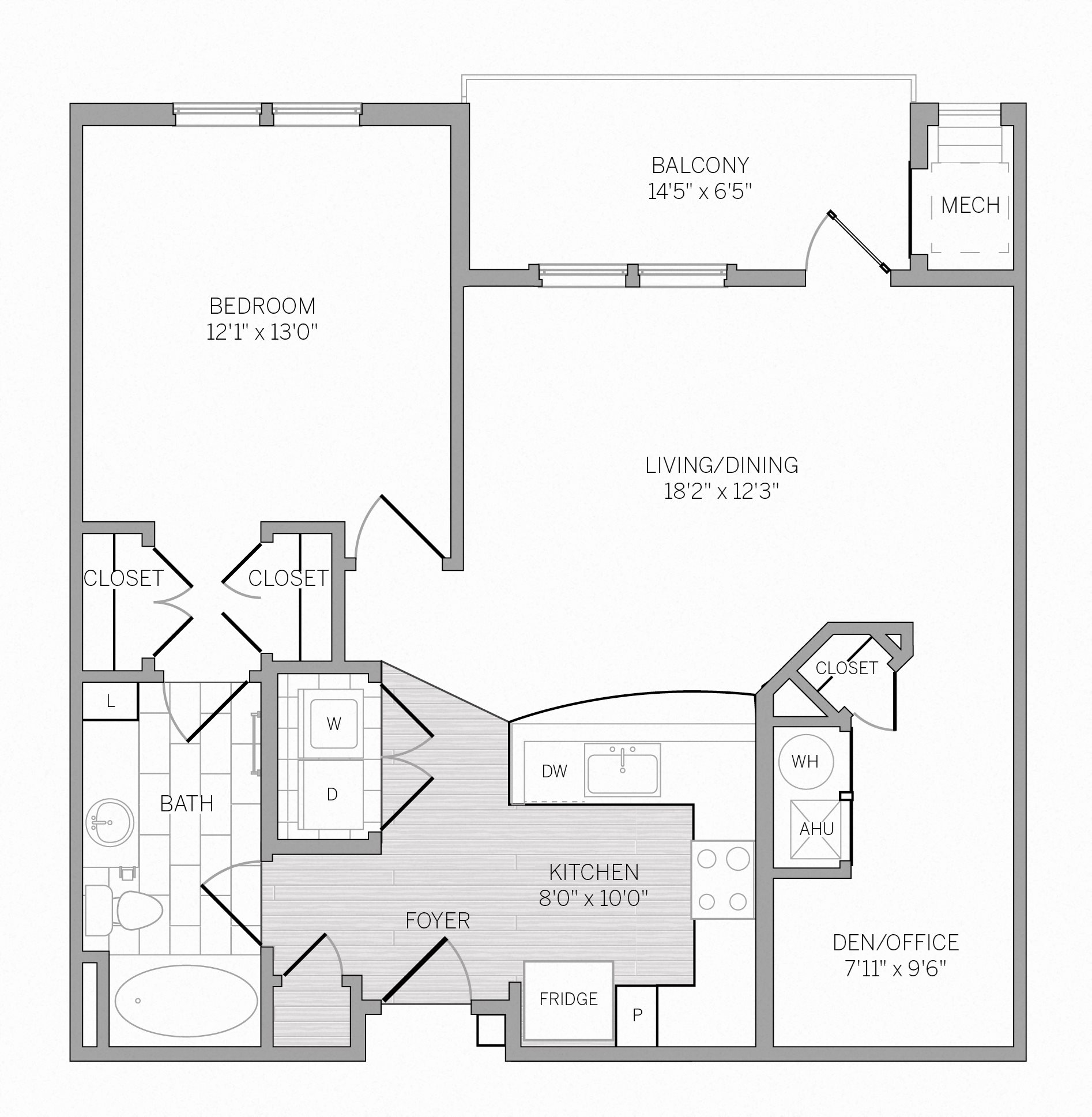 A1D Floor Plan 1