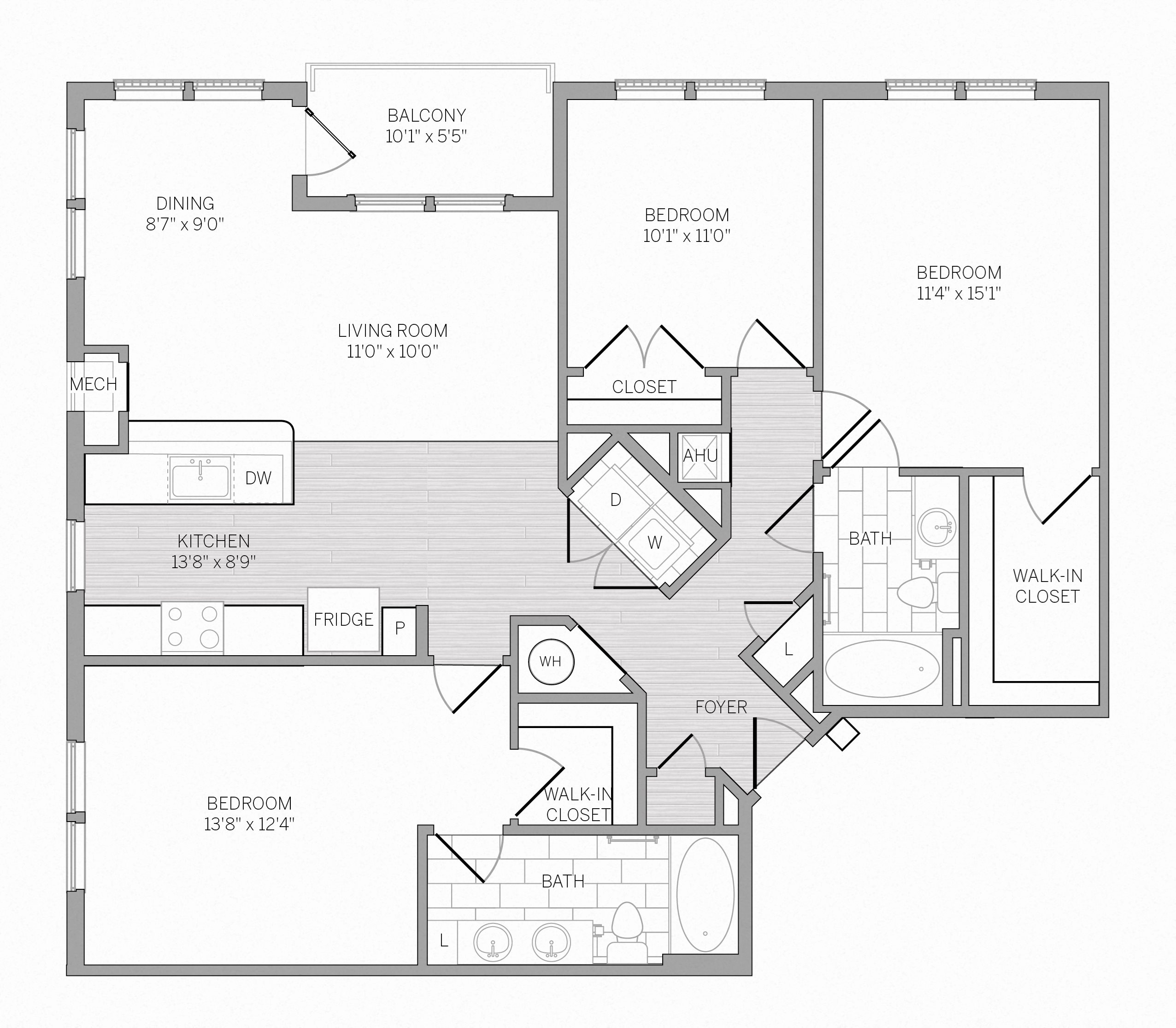 C1 Floor Plan 14