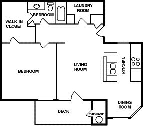 1 Bedroom Floor Plan I Bedroom Floor Plan 1