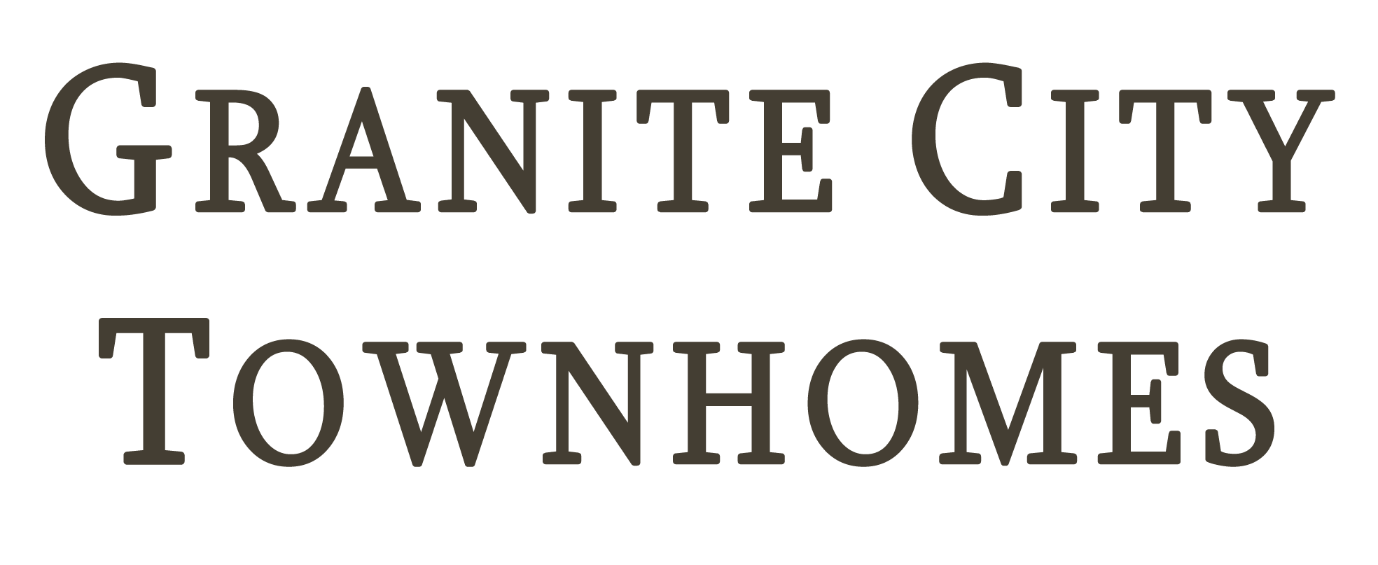 Granite City Townhomes logo