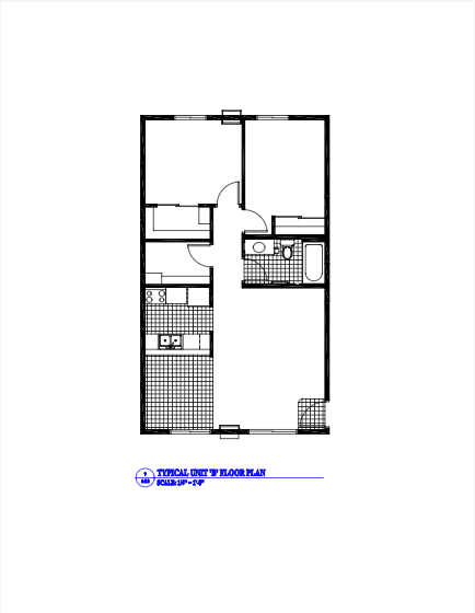 Unit B Floor Plan 2