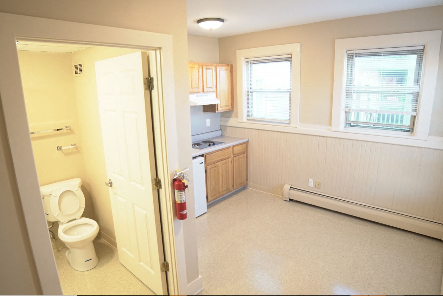 a small bathroom with a toilet and a sink