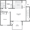 1 BR/1 Bath