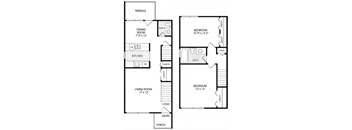 Two Bedroom Townhouse