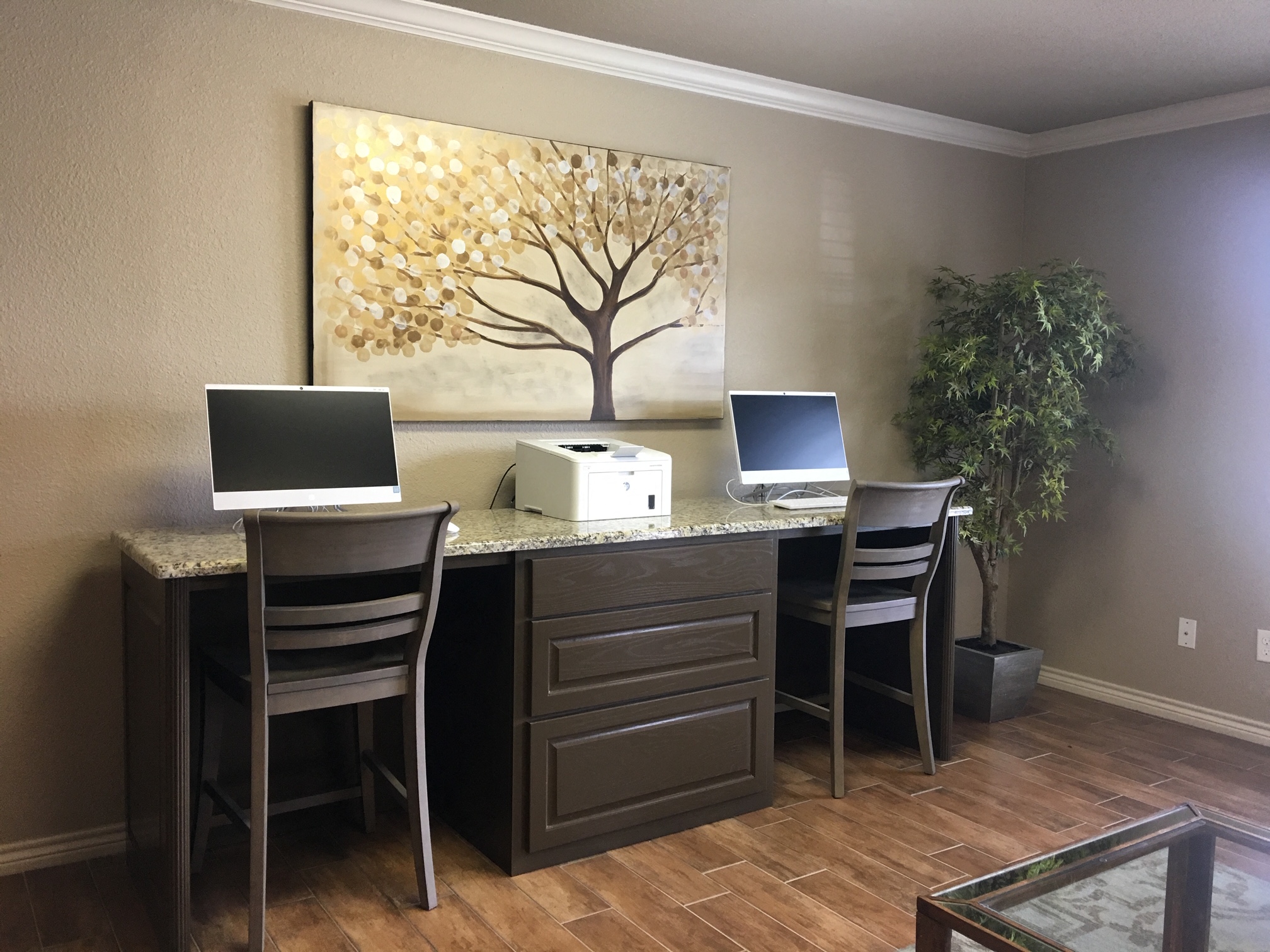 Cyber Lounge With Free Wi-Fi at Brookside Apartments, Hewitt, TX