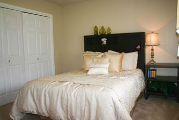 Spacious bedroom, at Cambridge Court Apartments, Nacogdoches, TX