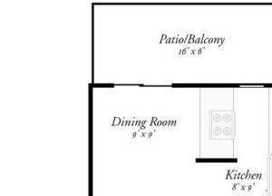 2 Bed 2 Bath - 2B Floorplan 2 Bed 2 Bath - 2B Floorplan at Summit Ridge Apartments, Temple