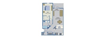 Galleria - Sanibel Floor Plan at Cabana Club - Galleria Club, Jacksonville