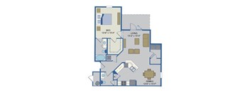 Galleria - Bimini Floor Plan at Cabana Club - Galleria Club, Jacksonville