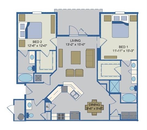 Galleria - Captiva at Cabana Club - Galleria Club, Jacksonville, FL