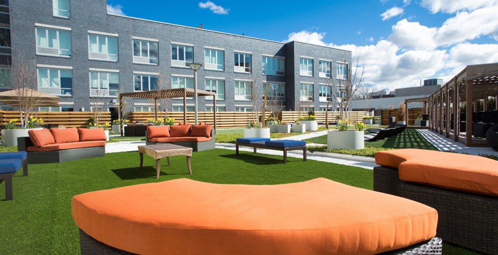 Courtyard Courtyard at 544 Union, Williamsburg,Brooklyn, New York