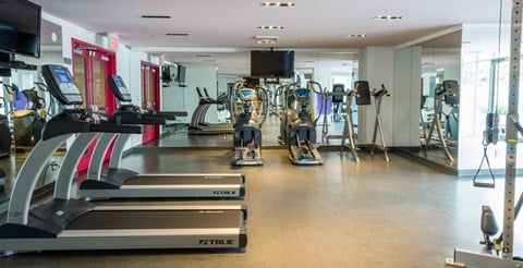 fitness center treadmills at 568 Union, Brooklyn, 11211