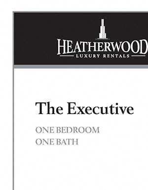 The Executive Floorplan The Executive Floorplan at Pinewood Village, New York