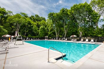 Front Pool View at Heatherwood House at Port Jefferson, Port Jeff Station