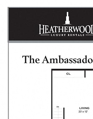 The Ambassador Floorplan The Ambassador Floorplan at Lakeside Village, East Patchogue, New York