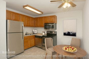 Kitchen With Dining Room at Lakeside Village, East Patchogue