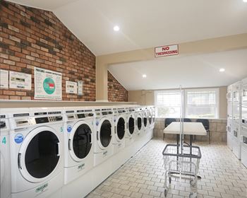 laundry machines at Lakeside Village, East Patchogue, NY, 11772