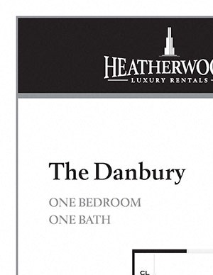 The Danbury Floorplan The Danbury Floorplan at Norwich Gate, New York