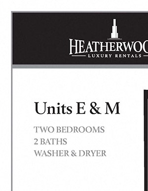 Unit E and M Floor Plan Unit E and M Floor Plan at Gerard Street Apartments, Huntington, NY