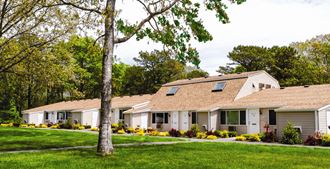 Lush Green Outdoor Spaces at Villas at Pine Hills, Manorville