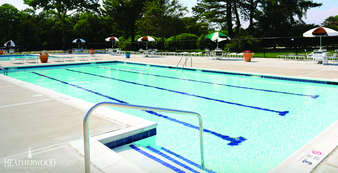 outdoor adult pool at Villas at Pine Hills, Manorville, NY