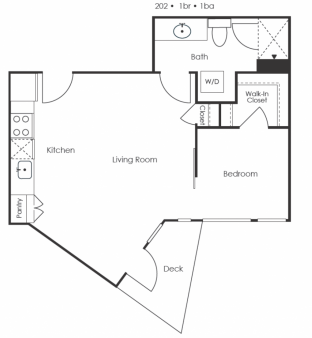 One Bedroom | One Bathroom