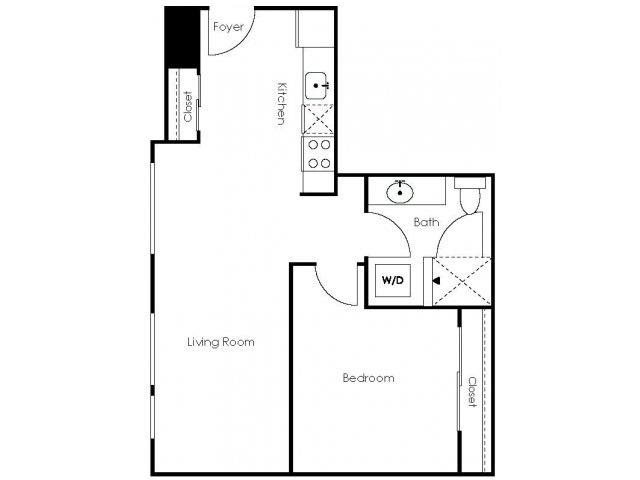 One Bedroom | One Bathroom
