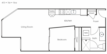 One Bedroom | One Bathroom