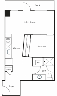 One Bedroom | One Bathroom