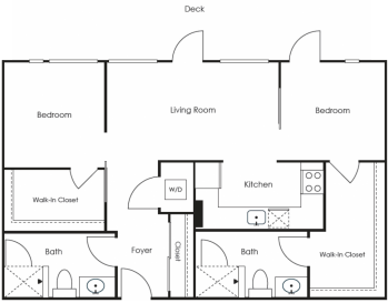 Two Bedroom | Two Bathroom
