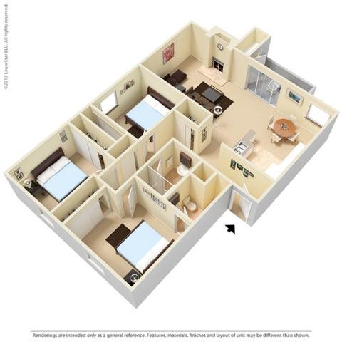 The Tupelo Floor Plan 4