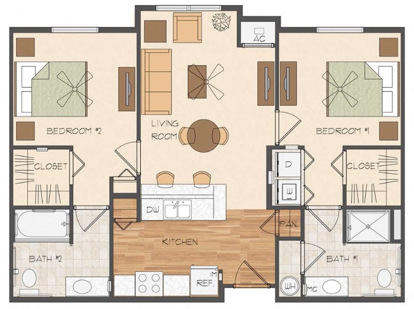 Mary Eaves Floor Plan
