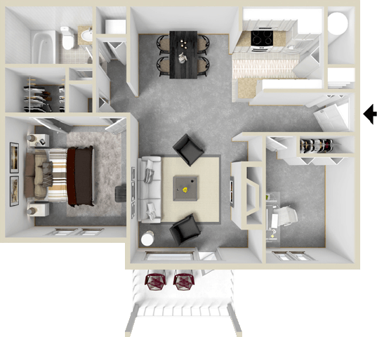 Watermans Crossing Apartments | Floor Plans