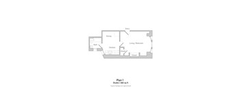 Studio - Plan 1