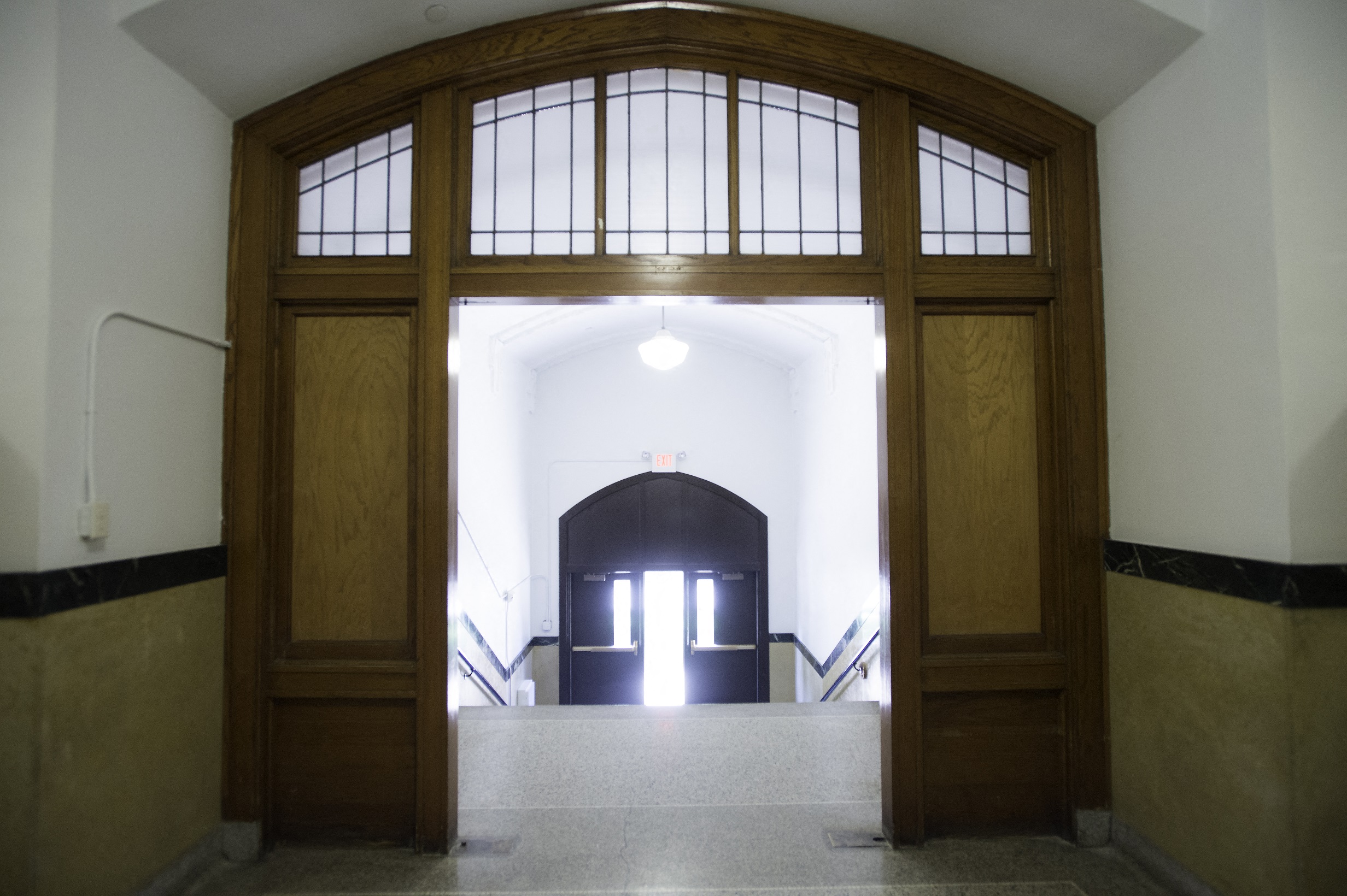 Historic Archway in Hallway