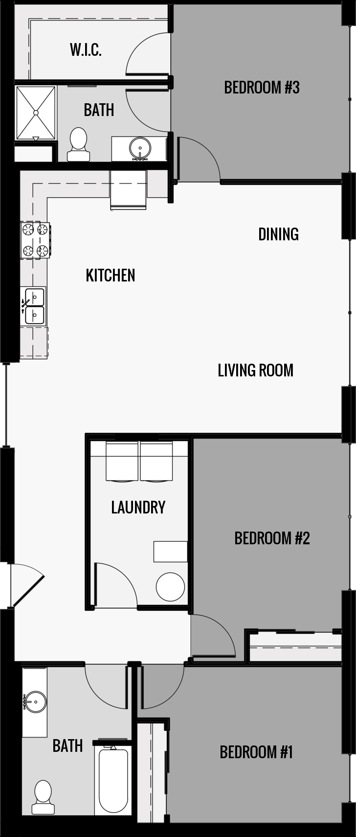 Apartment Floor Plan 3