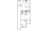 A6 Floor Plan A6 Floor Plan at 2020 Lawrence, DENVER, 80205
