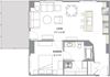 A4 Floor Plan A4 Floor Plan at 2020 Lawrence, DENVER