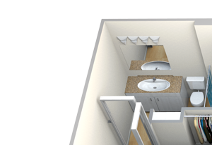 Riverstone at Owings Mills Apartments 2 Bed 2 Bath 1124sf