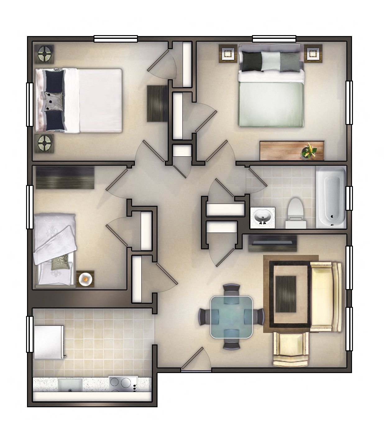 3 Bedroom