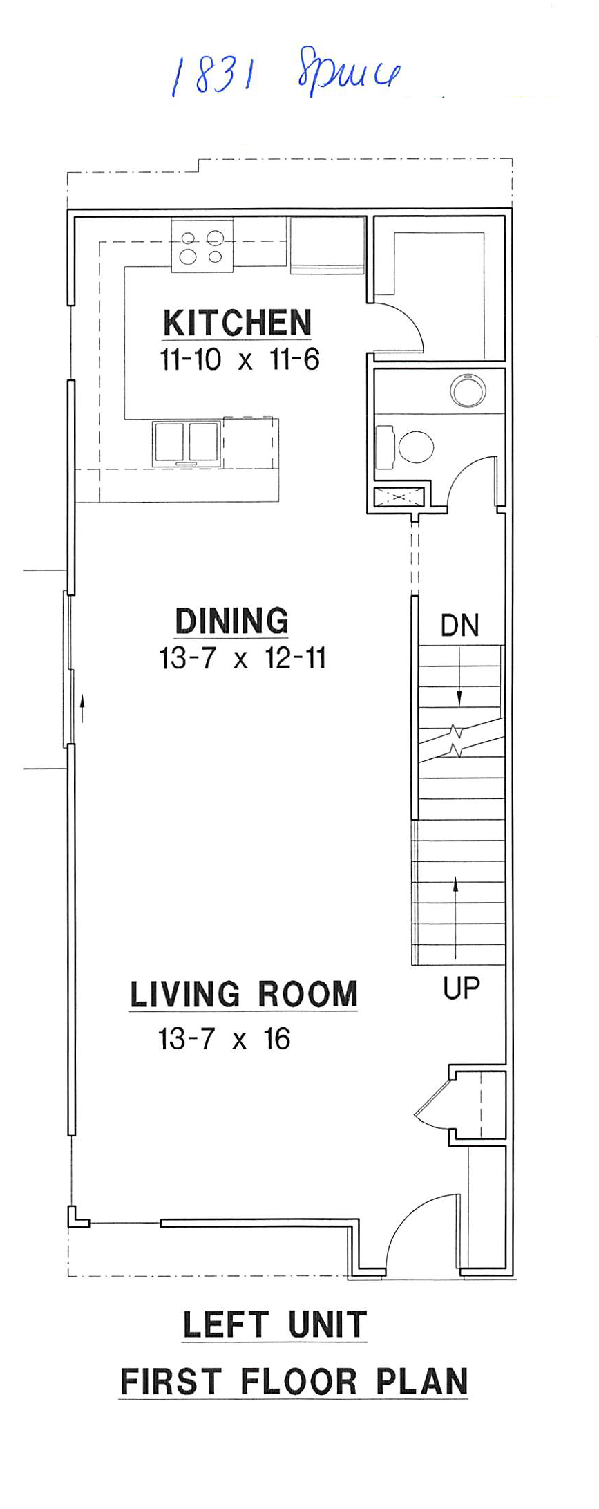 4/3.5 1900 sqft
