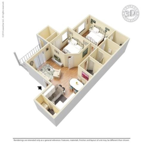 the Plaza Floor Plan 6