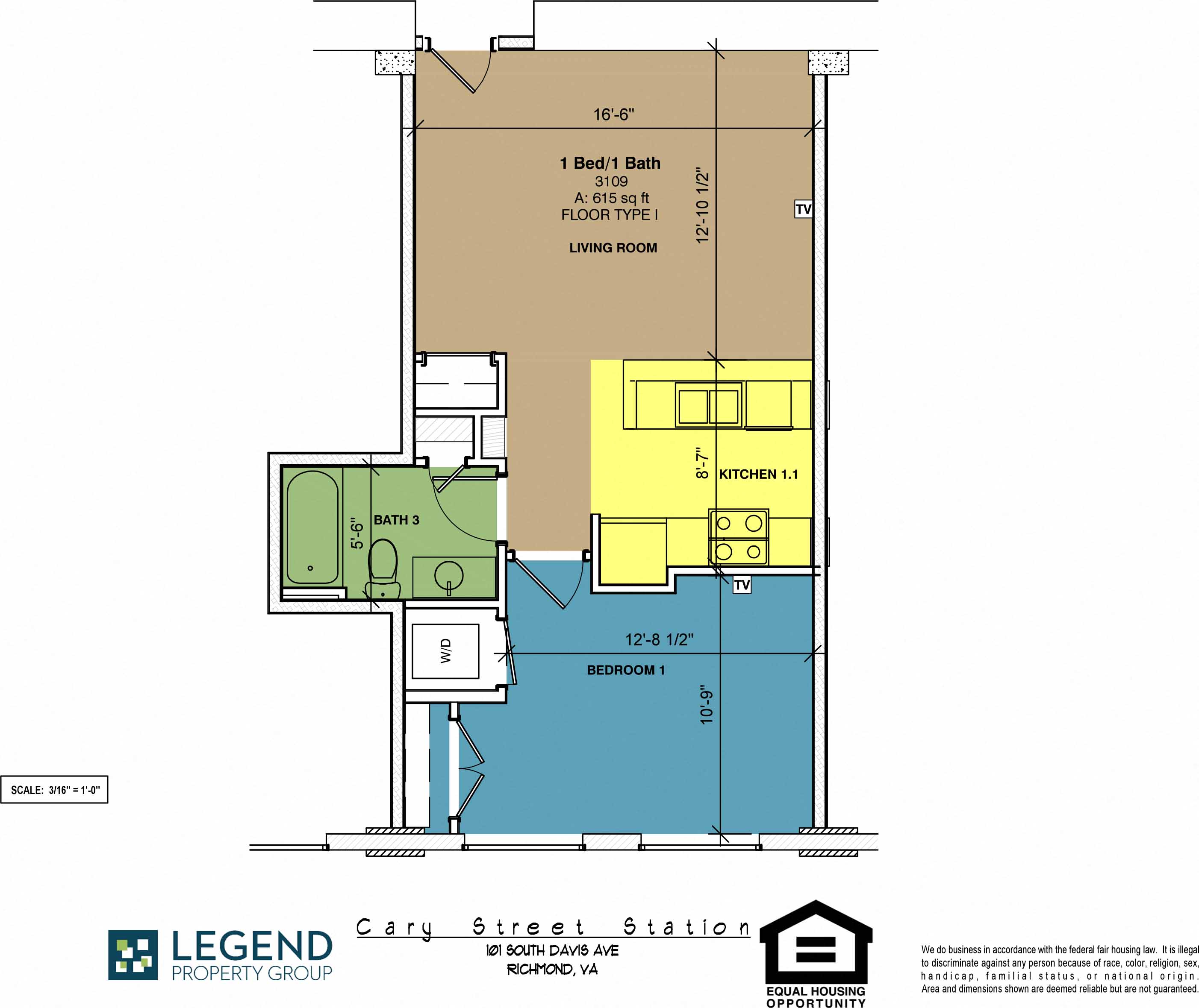 Cary Street Station Floorplan