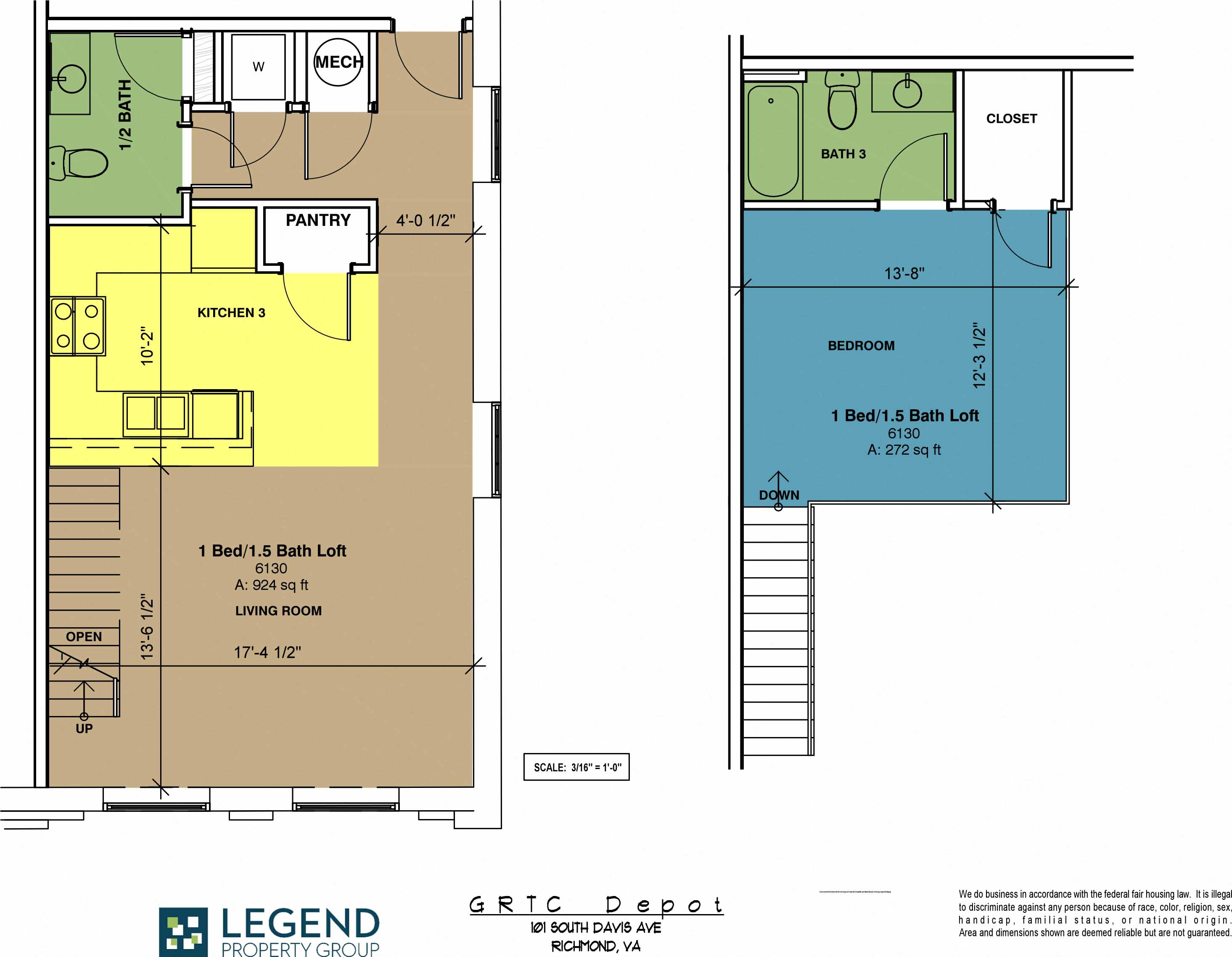Cary Street Station Floorplan