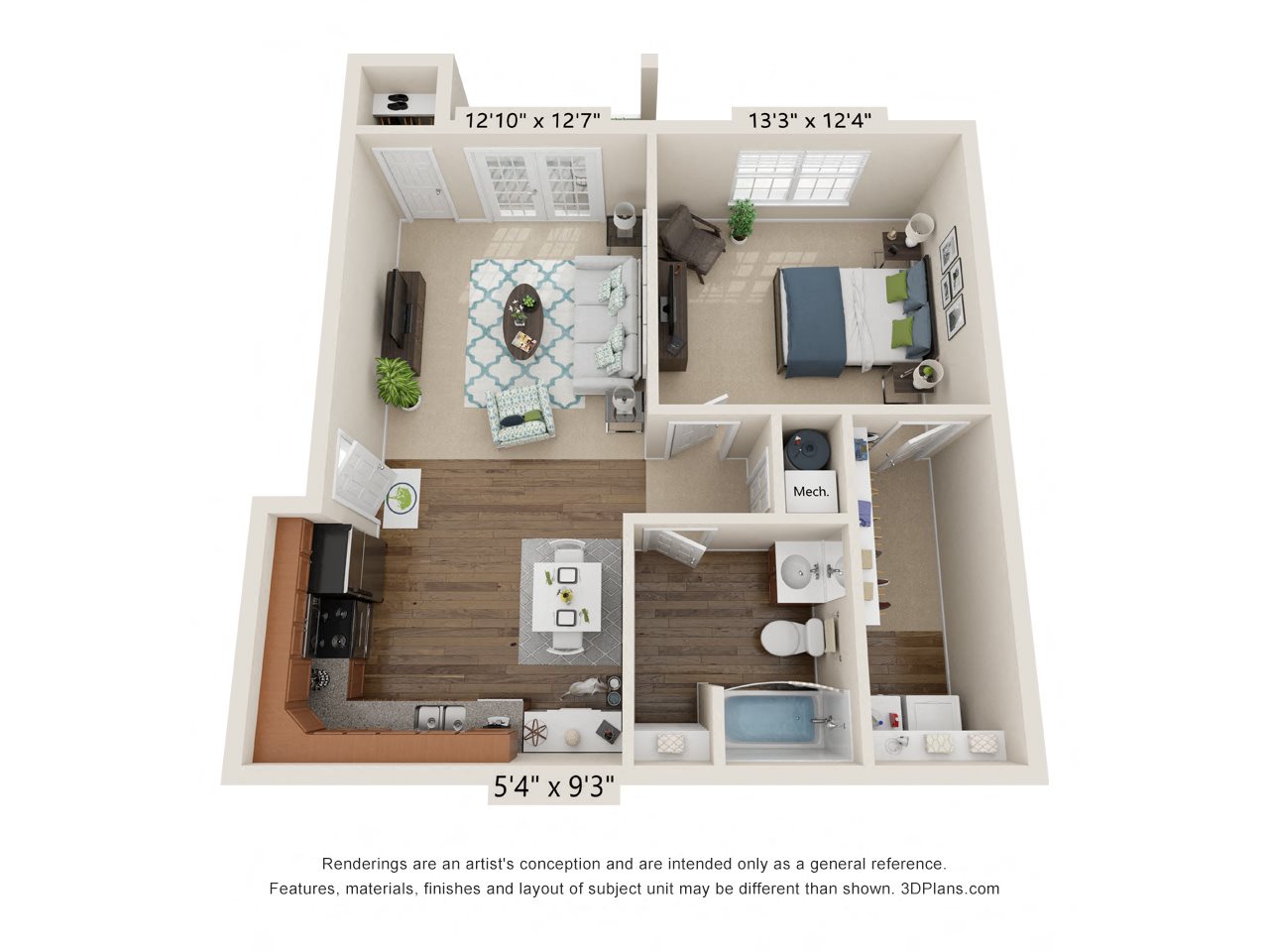 Floor Plans Of Ardmore At The Park In Greenville Sc