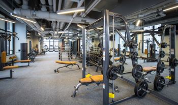 Professional health club style fitness center