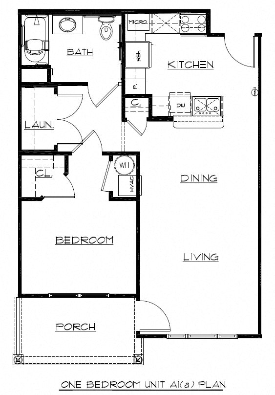 One bedroom