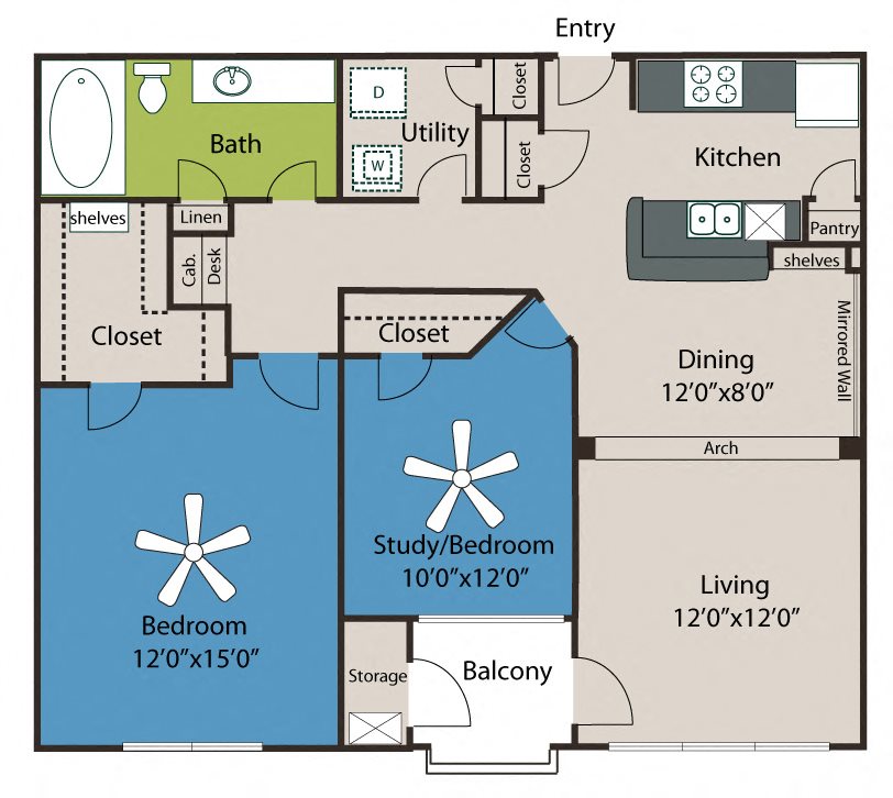 1C Floor Plan 4