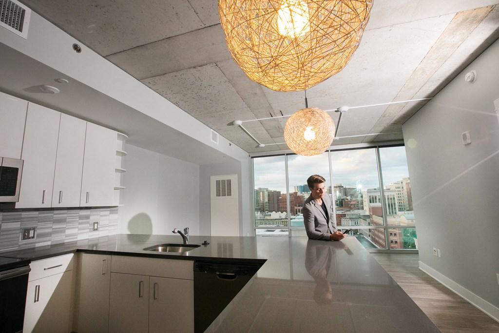 Plenty of Counter Space Eat-In Kitchen