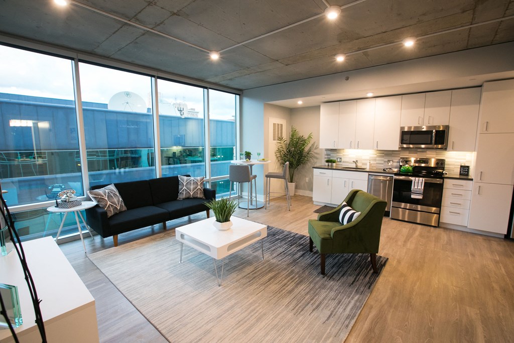 Apartment with View of Downtown Grand Rapids